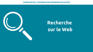 Recherche sur le web