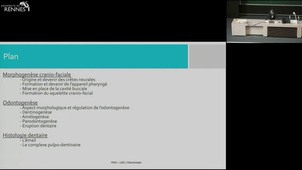 A - Introduction Morphogense Crano-Faciale - Odontogenese - Histologie dentaire