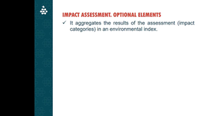 Life cycle analysis Impact assessment