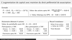 Financement par fonds propres 3