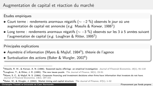 Financement par fonds propres 5