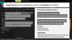 WordPress UNICAEN — Créer une miniature personnalisée d'après une image bandeau déposée