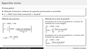 Evaluation d'entreprise 5