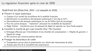 Régulation financière 3