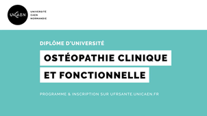 DU Ostéopathie clinique & fonctionnelle