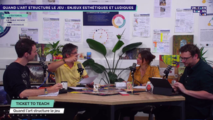UNICAEN Gaming Live - S02E30 - Quand l’art structure le jeu : enjeux esthétiques et ludiques