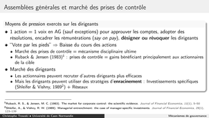 Mécanismes de gouvernance 5