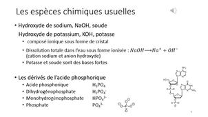 Chimie des solutions et concentration