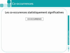 La notion de co-occurrence