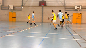 Video basket Niveau 4.2 DEFENSE 7 bleu clair